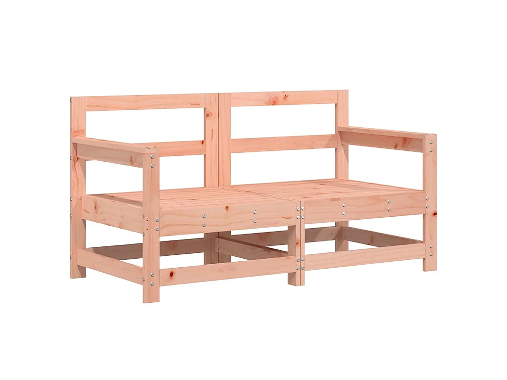 Garten-Ecksofas 2 Stk. Massivholz Douglasie
