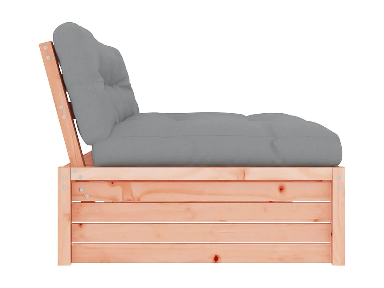 Divano Centrale 120x80 cm in Legno Massello di Douglas