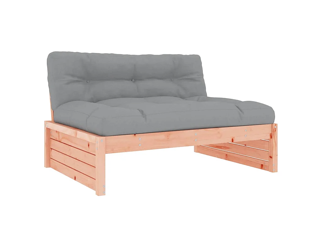 Canapé central 120x80 cm bois massif douglas