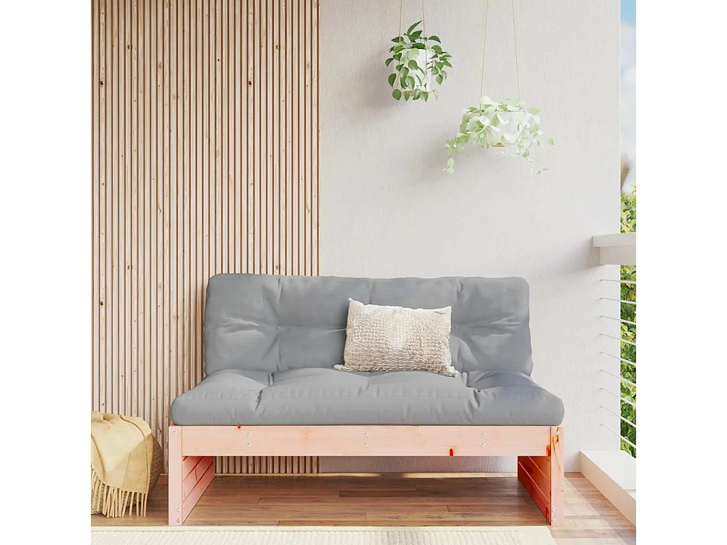 Canapé central 120x80 cm bois massif douglas