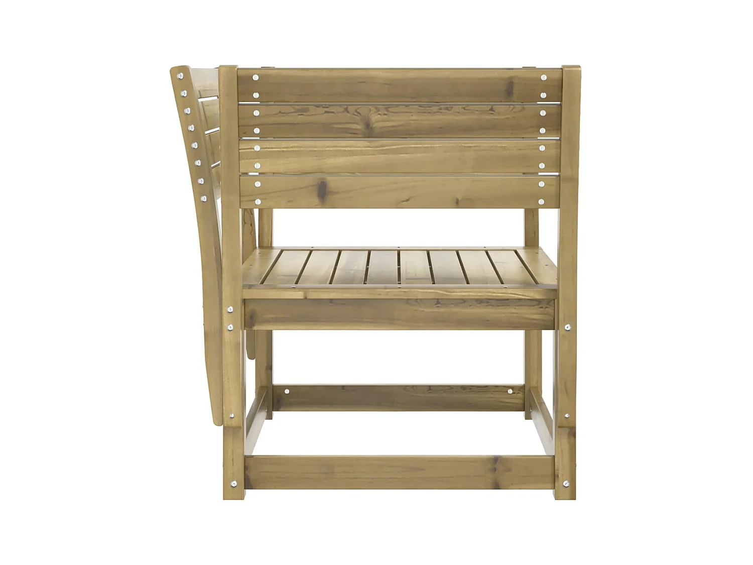 Chaise de jardin bois de pin imprégné