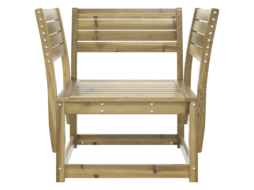 Chaise de jardin bois de pin imprégné