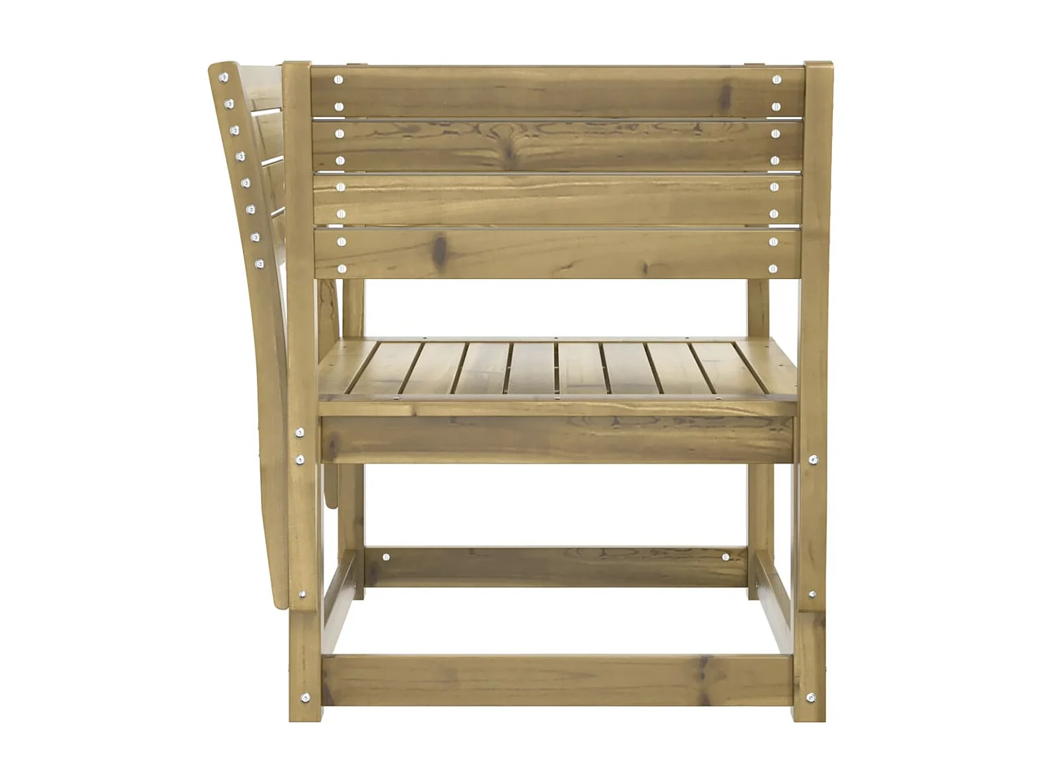 Chaise de jardin bois de pin imprégné