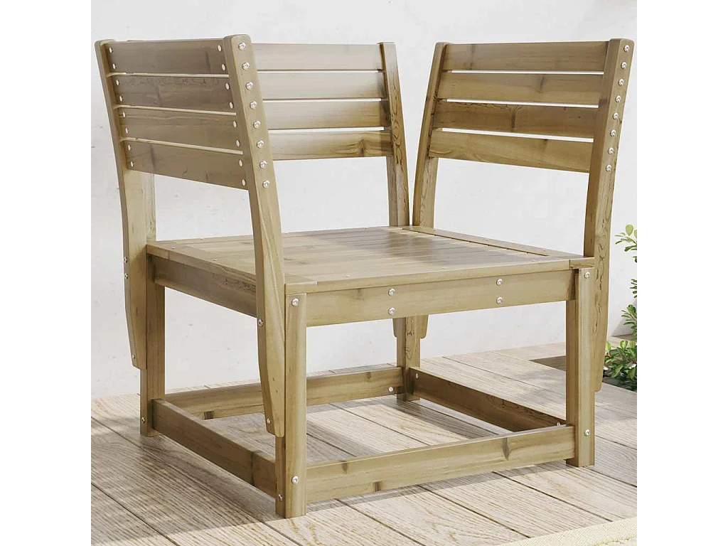 Chaise de jardin bois de pin imprégné