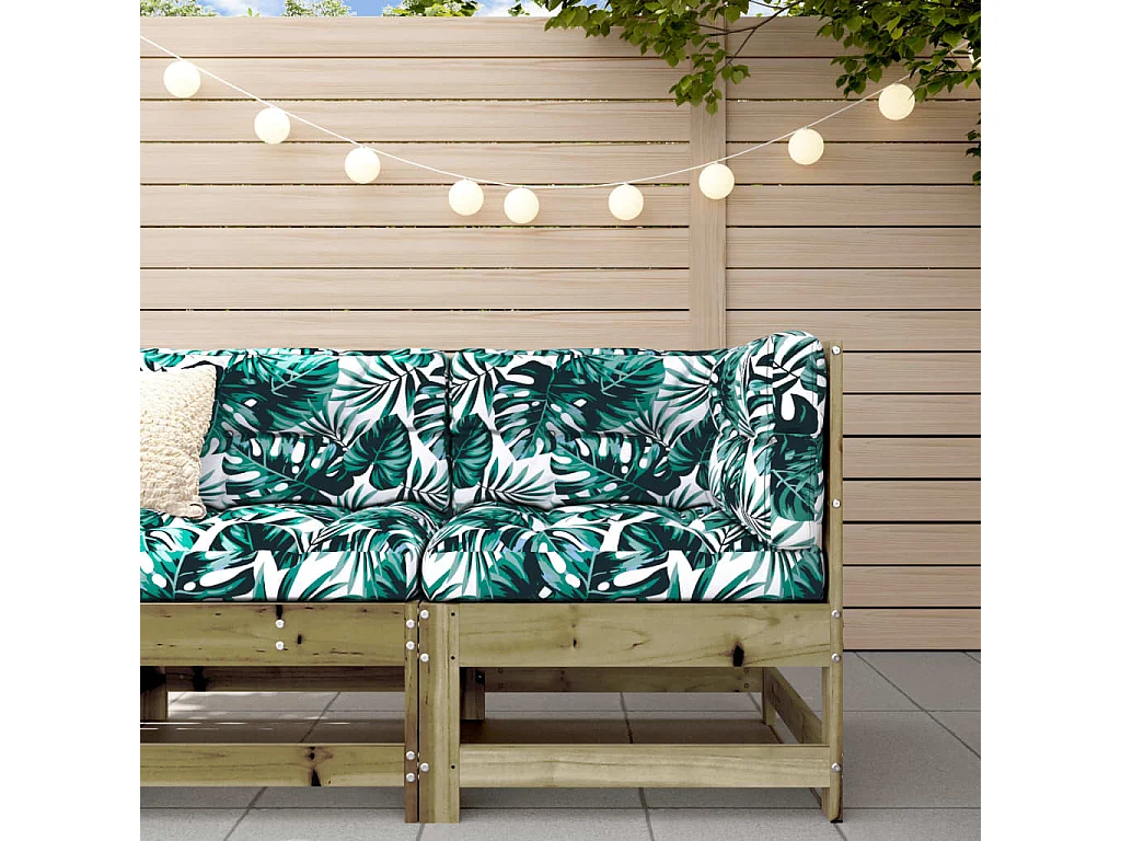 Garten-Ecksofa Imprägniertes Kiefernholz