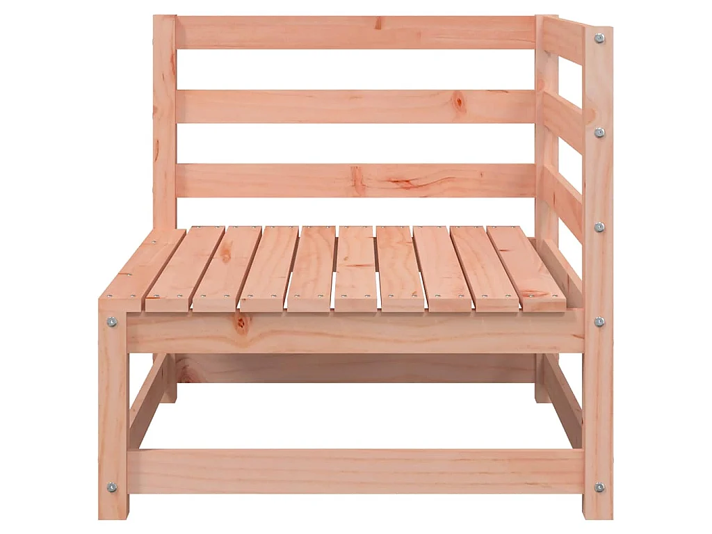 Canapé d'angle de jardin 70x70x67 cm bois massif douglas