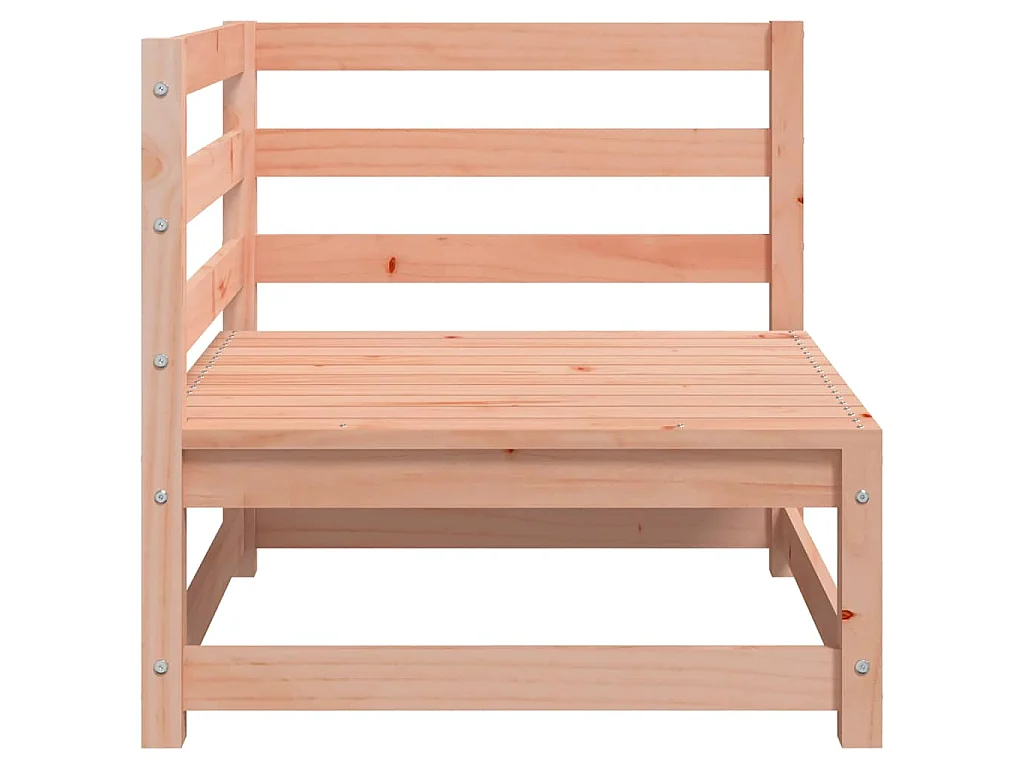 Canapé d'angle de jardin 70x70x67 cm bois massif douglas