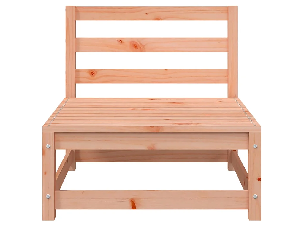 Tuinbank zonder armleuningen 2 st 70x70x67 cm douglashout