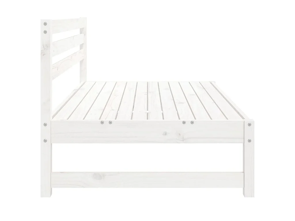 Tuinmiddenbanken 2 st 120x80 cm massief grenenhout wit