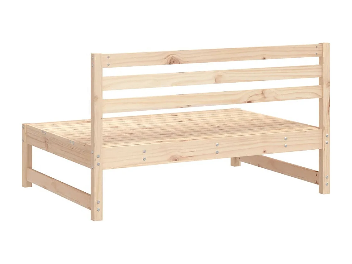 Tuinmiddenbank 120x80 cm massief grenenhout