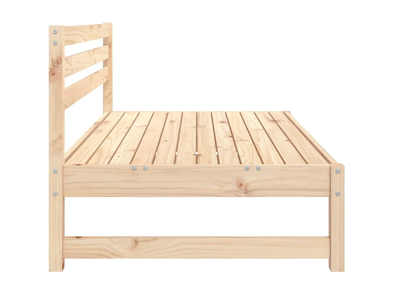 Garten-Mittelsofas 2 Stk. 120x80 cm Massivholz Kiefer