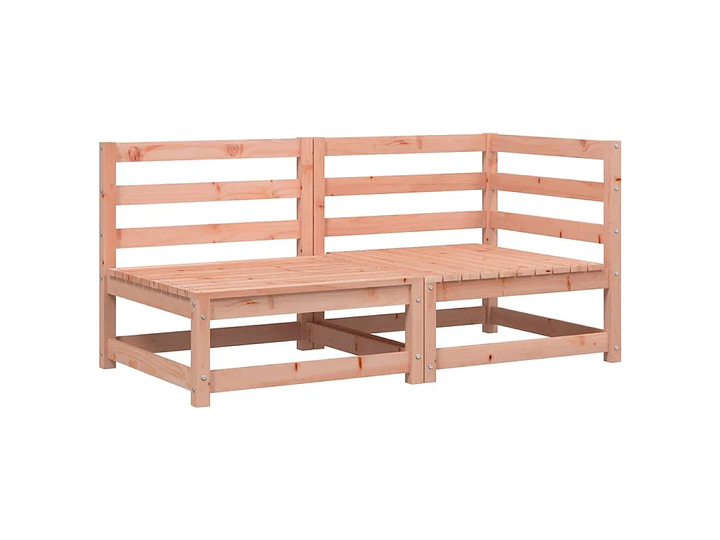 Gartensofa 2-Sitzer Massivholz Douglasie