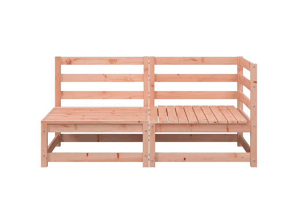 Gartensofa 2-Sitzer Massivholz Douglasie