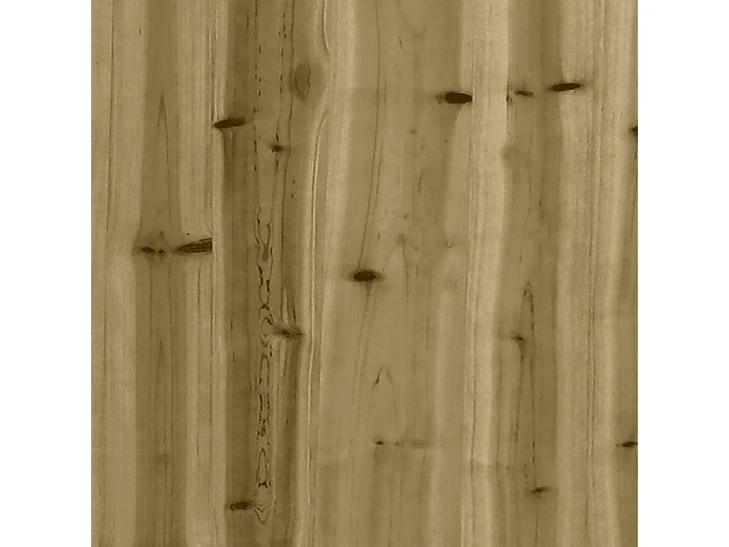 Mittelsofas mit Kissen 2 Stk. Kiefernholz Imprägniert