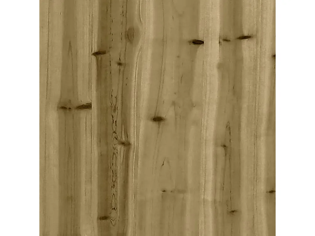 Canapés d'angle avec coussins 2 pcs bois de pin imprégné