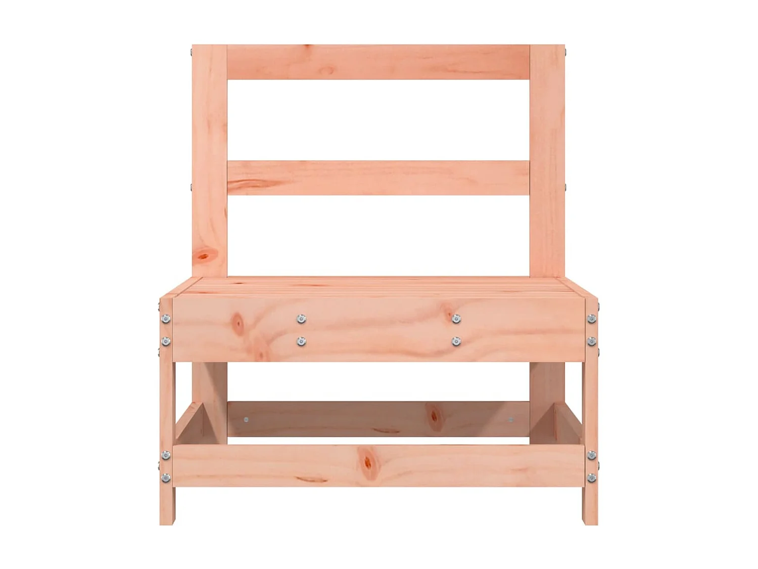 Sofás de centro para jardim 2 pcs madeira de douglas maciça