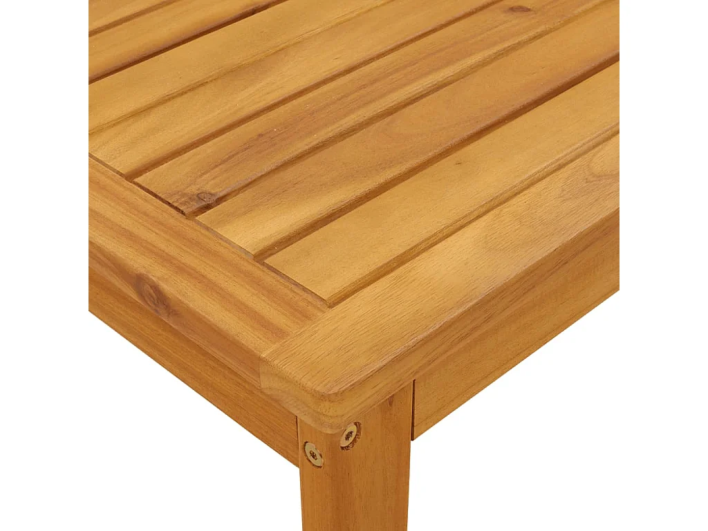 Set Divano Pallet da Giardino 4 pz in Legno Massello di Acacia