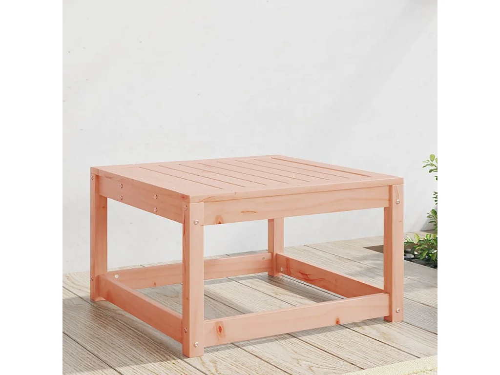 Repose-pied de jardin massif de douglas