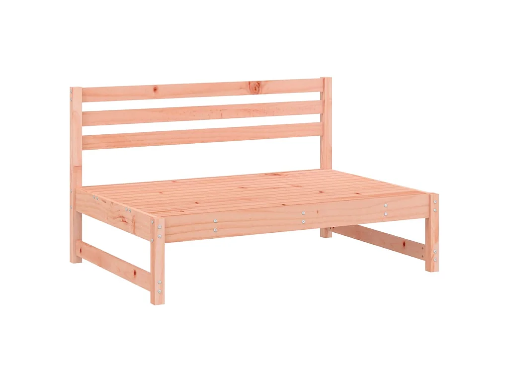 Garten-Mittelsofa 120x80 cm Massivholz Douglasie
