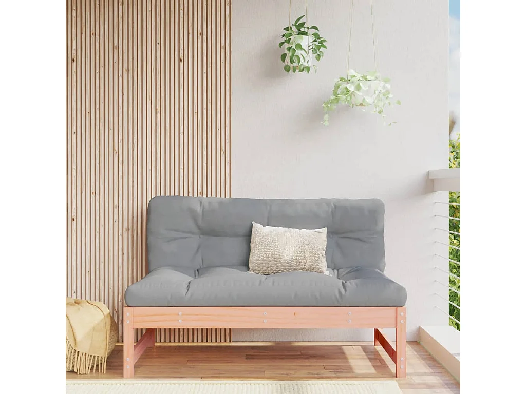Garten-Mittelsofa 120x80 cm Massivholz Douglasie