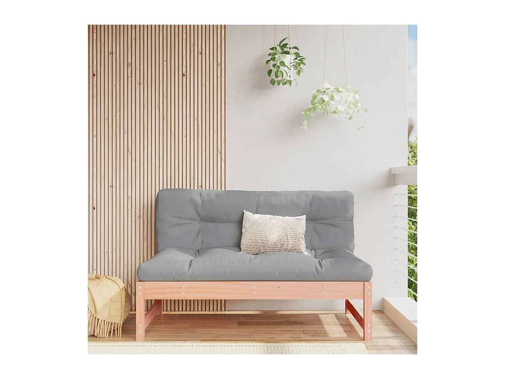 Canapé central 120x80 cm bois massif douglas