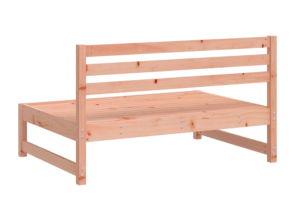 Canapés centraux de jardin 2 pcs 120x80 cm bois massif douglas