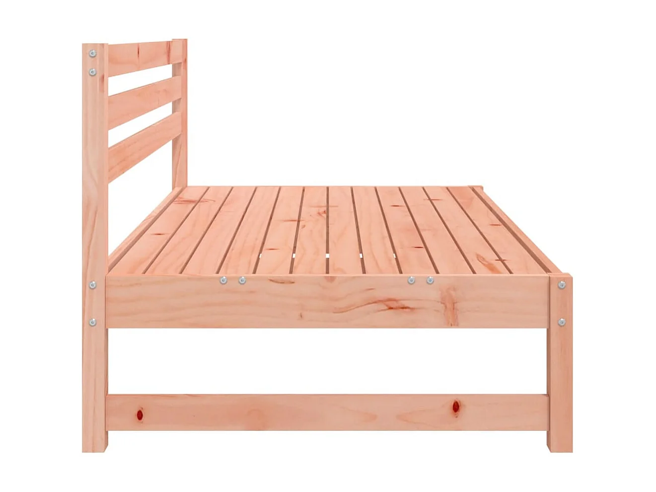 Canapés centraux de jardin 2 pcs 120x80 cm bois massif douglas