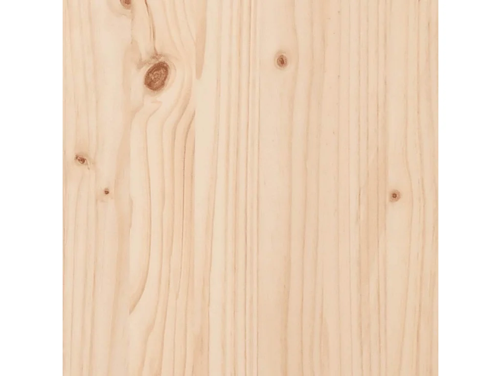 Mittelsofas mit Kissen 2 Stk. Massivholz Kiefer