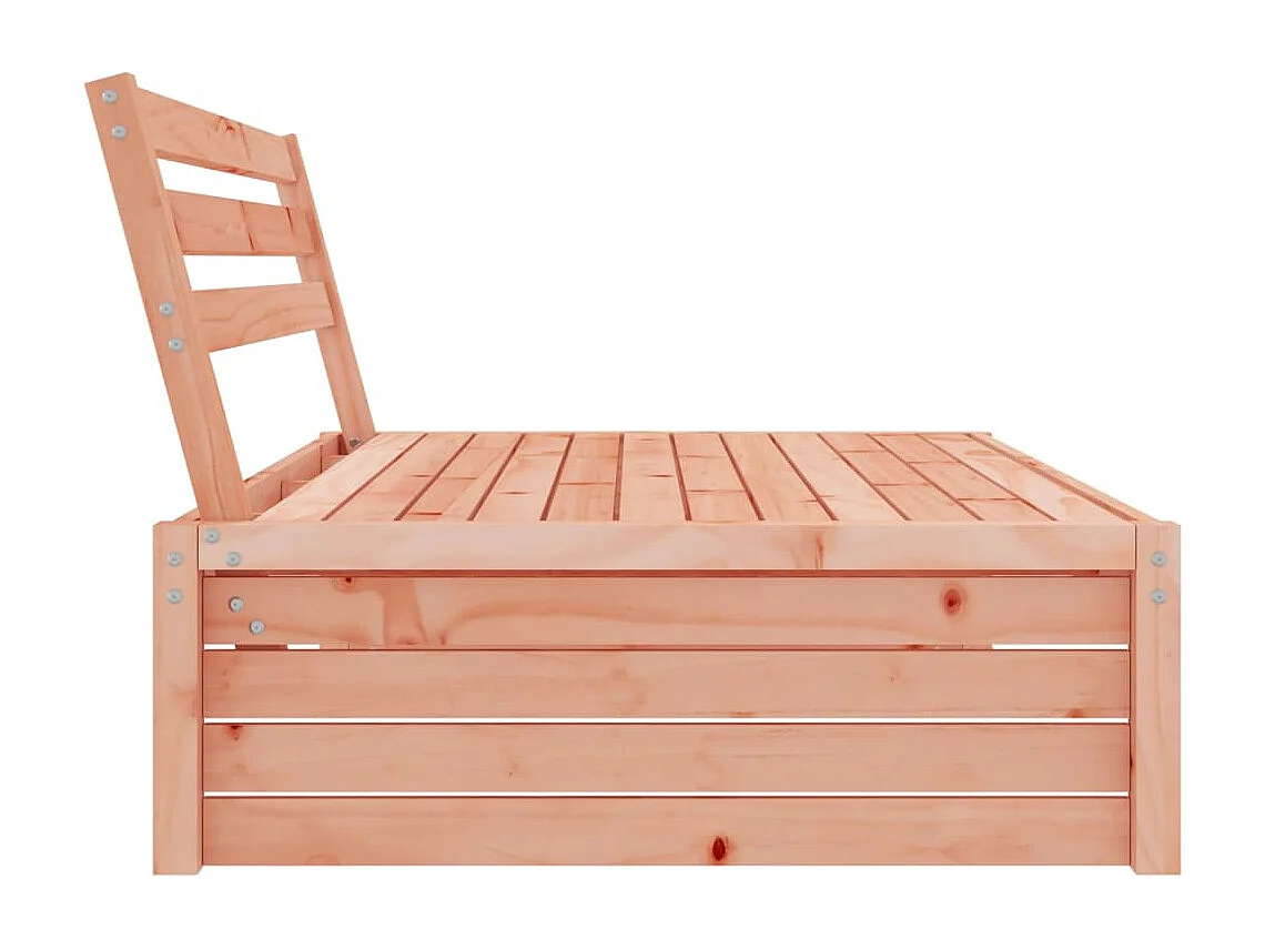 Garten-Mittelsofa 120x80 cm Massivholz Douglasie