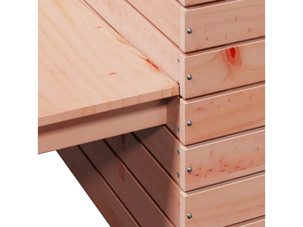 Banc avec jardinières 167,5x60x65 cm bois massif de douglas