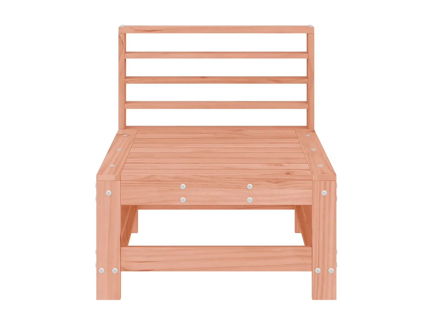 Garten-Mittelsofas 2 Stk. Massivholz Douglasie