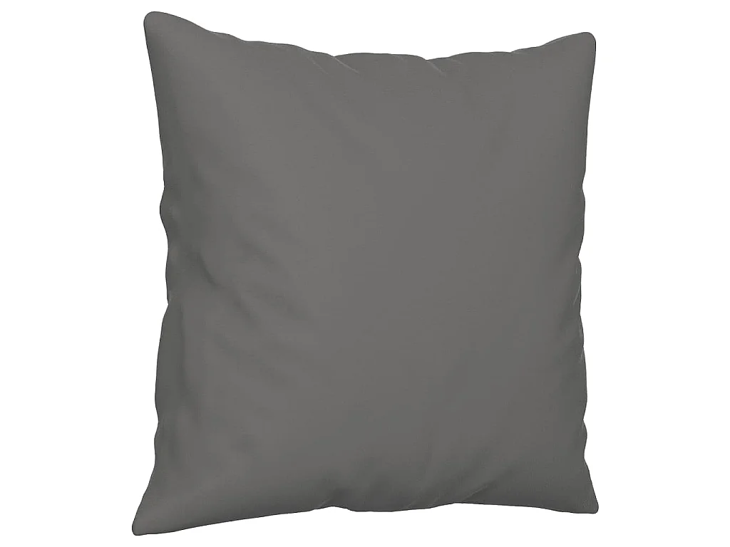 3 pcs conjunto sofás c/ almofadas microfibra cinza-escuro