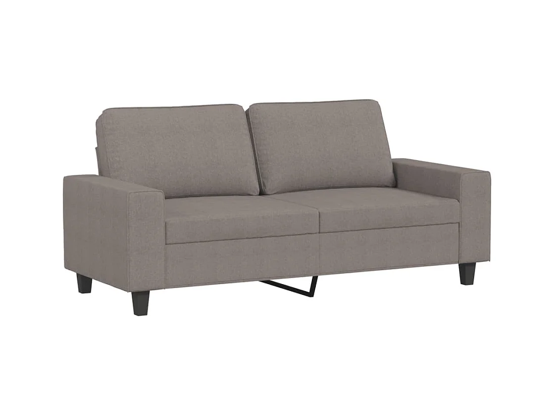 3-delige Loungeset stof taupe