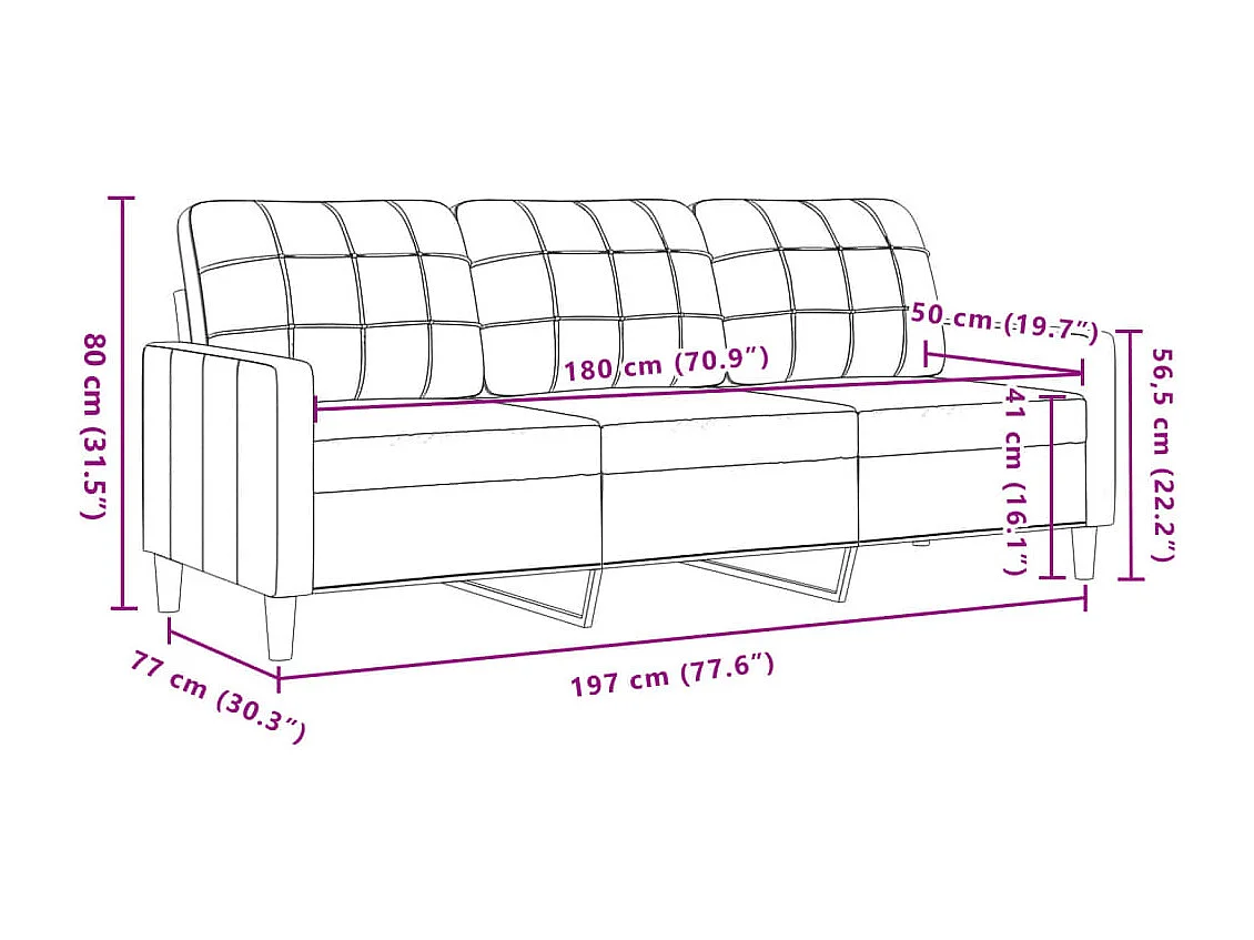 2-delige Loungeset met kussens en bolsters fluweel lichtgrijs