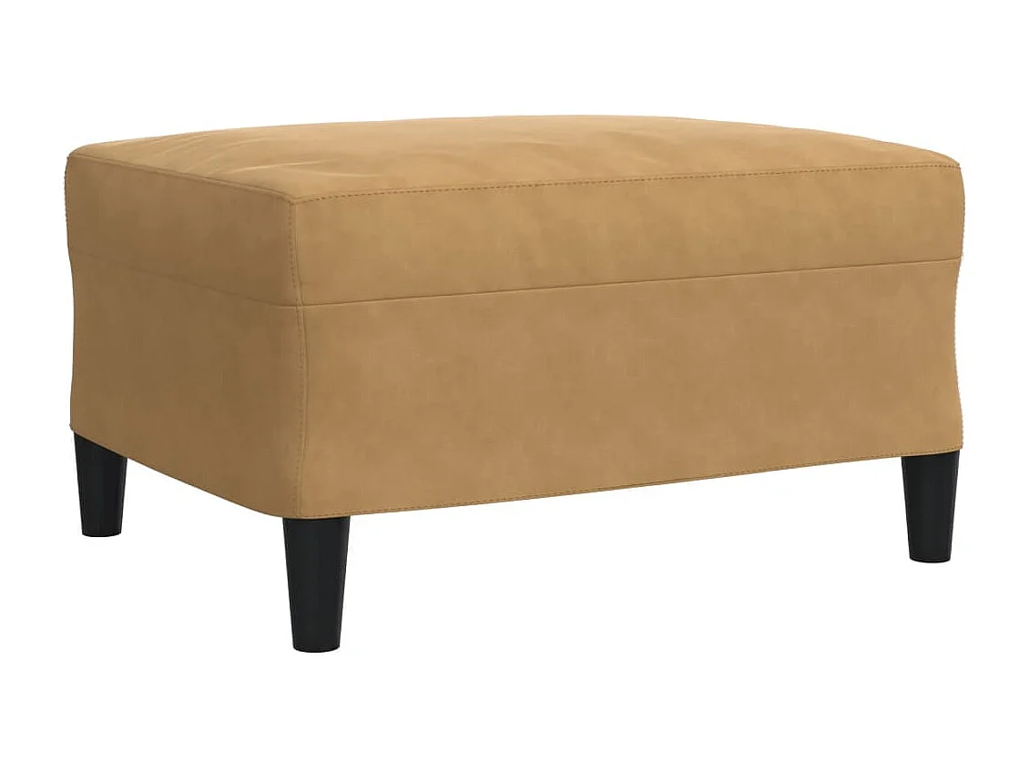 Ensemble de canapés 4 pcs avec coussins et traversins velours