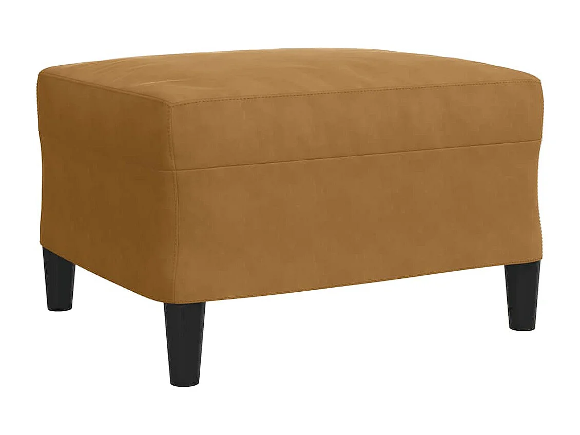 Ensemble de canapés 4 pcs avec coussins et traversins velours