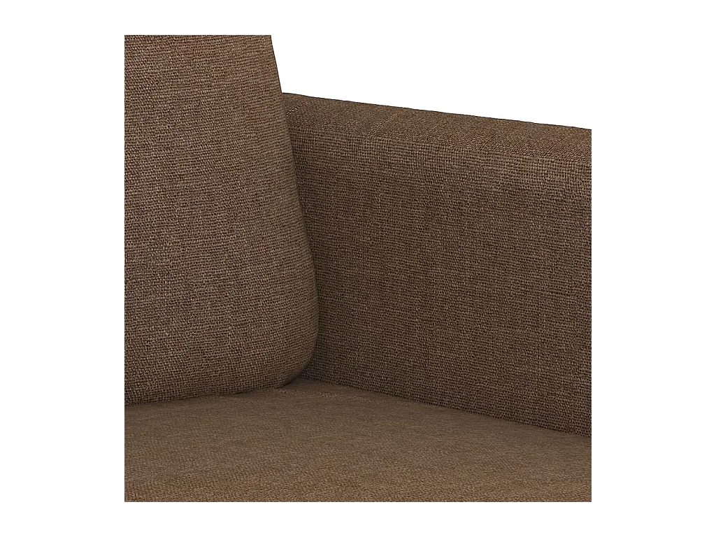 Fauteuil Marron 60 cm Tissu