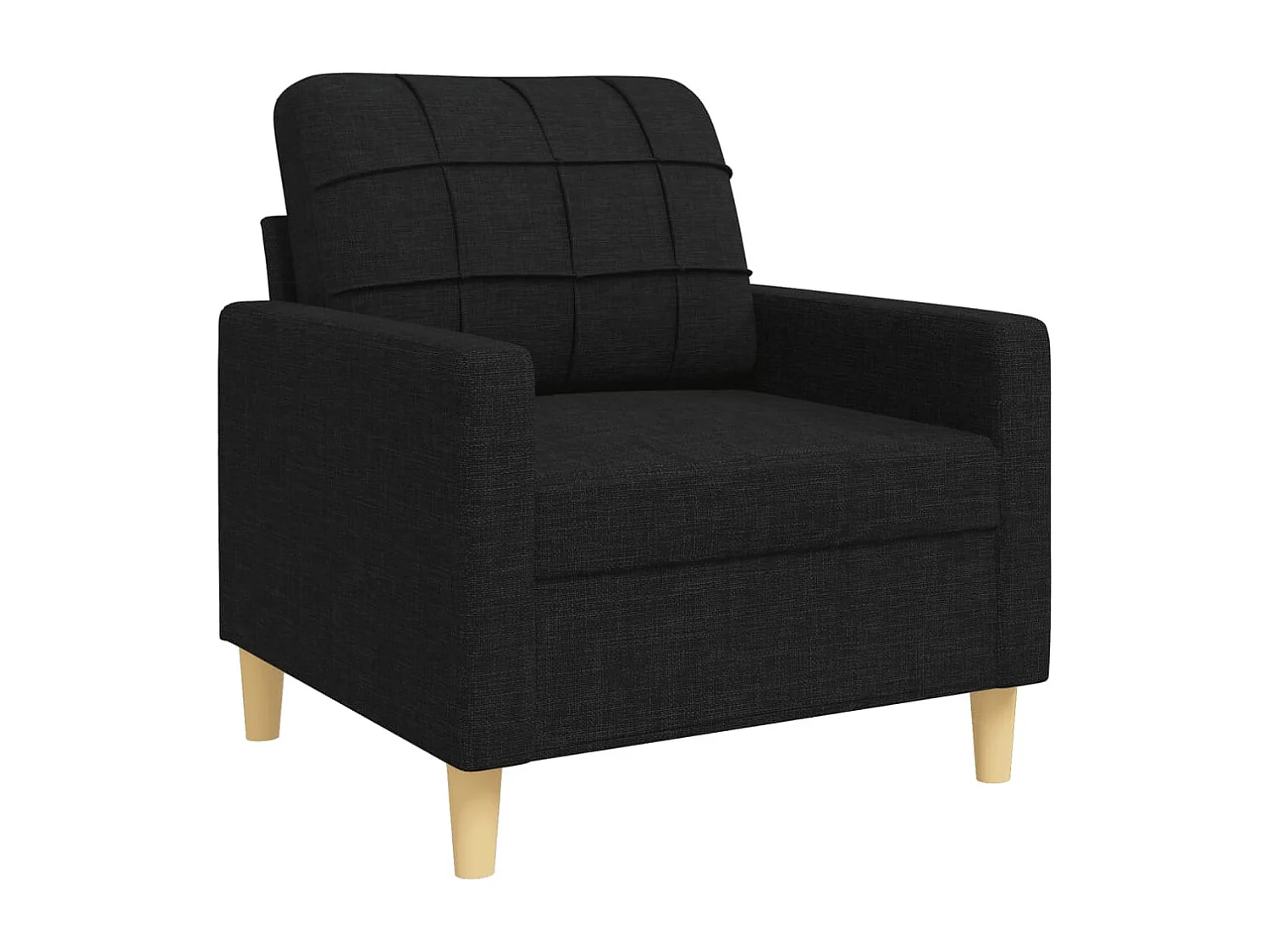 Ensemble de canapés 4 pcs repose-pied et coussins décoratifs