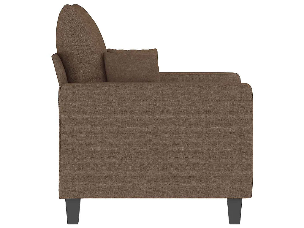 Sessel Braun 60 cm Stoff