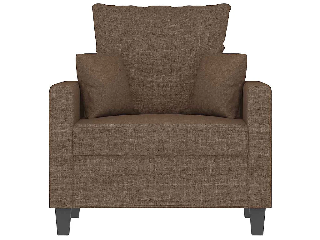 Sessel Braun 60 cm Stoff