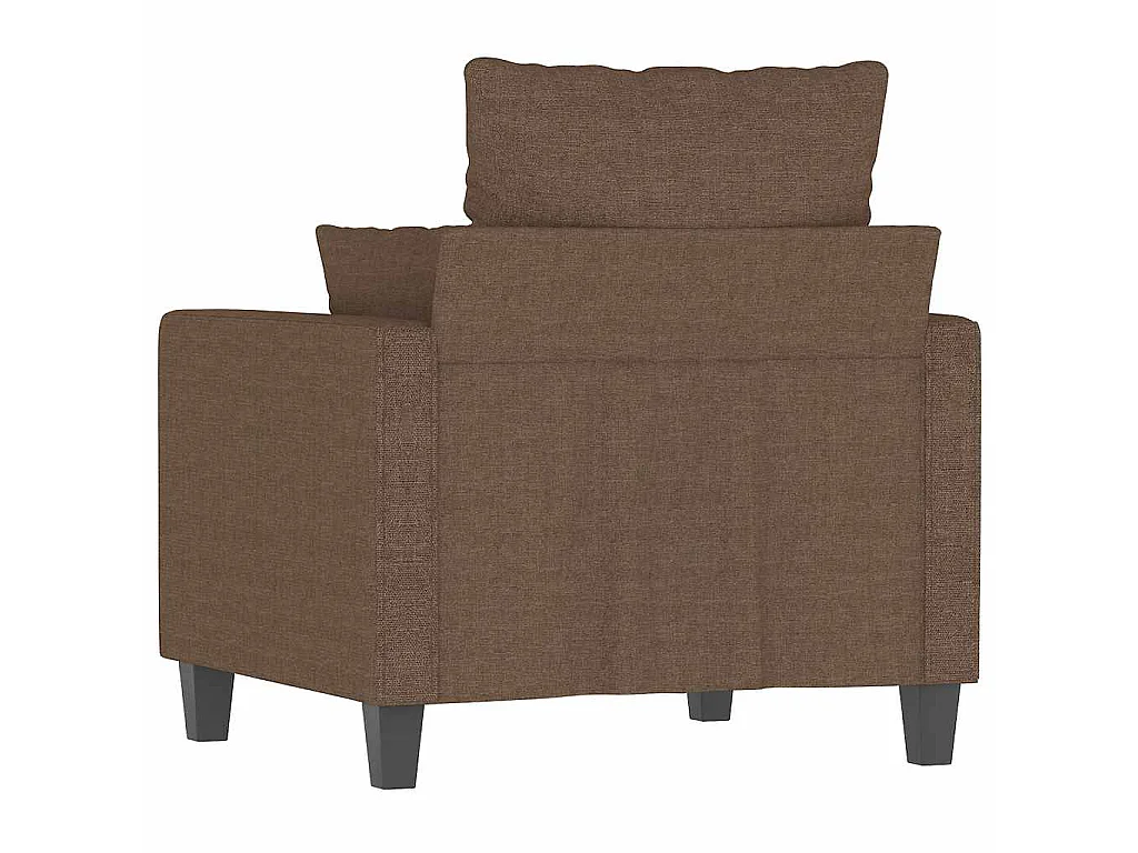Sessel Braun 60 cm Stoff