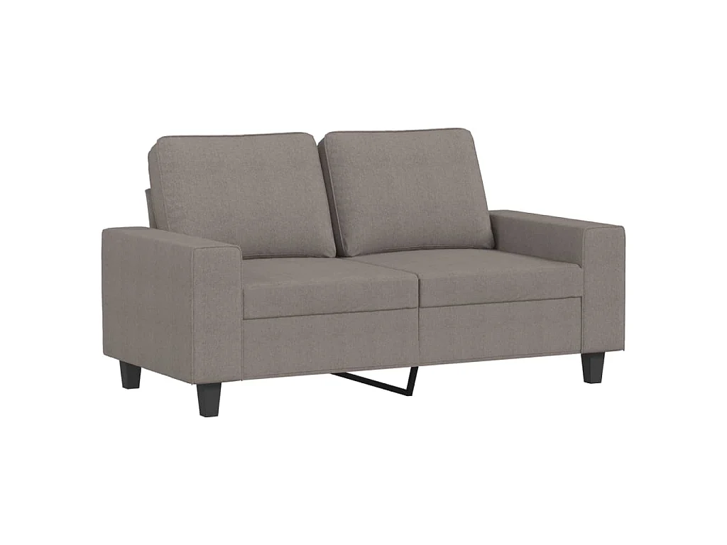 Ensemble de canapés 3 pcs taupe tissu