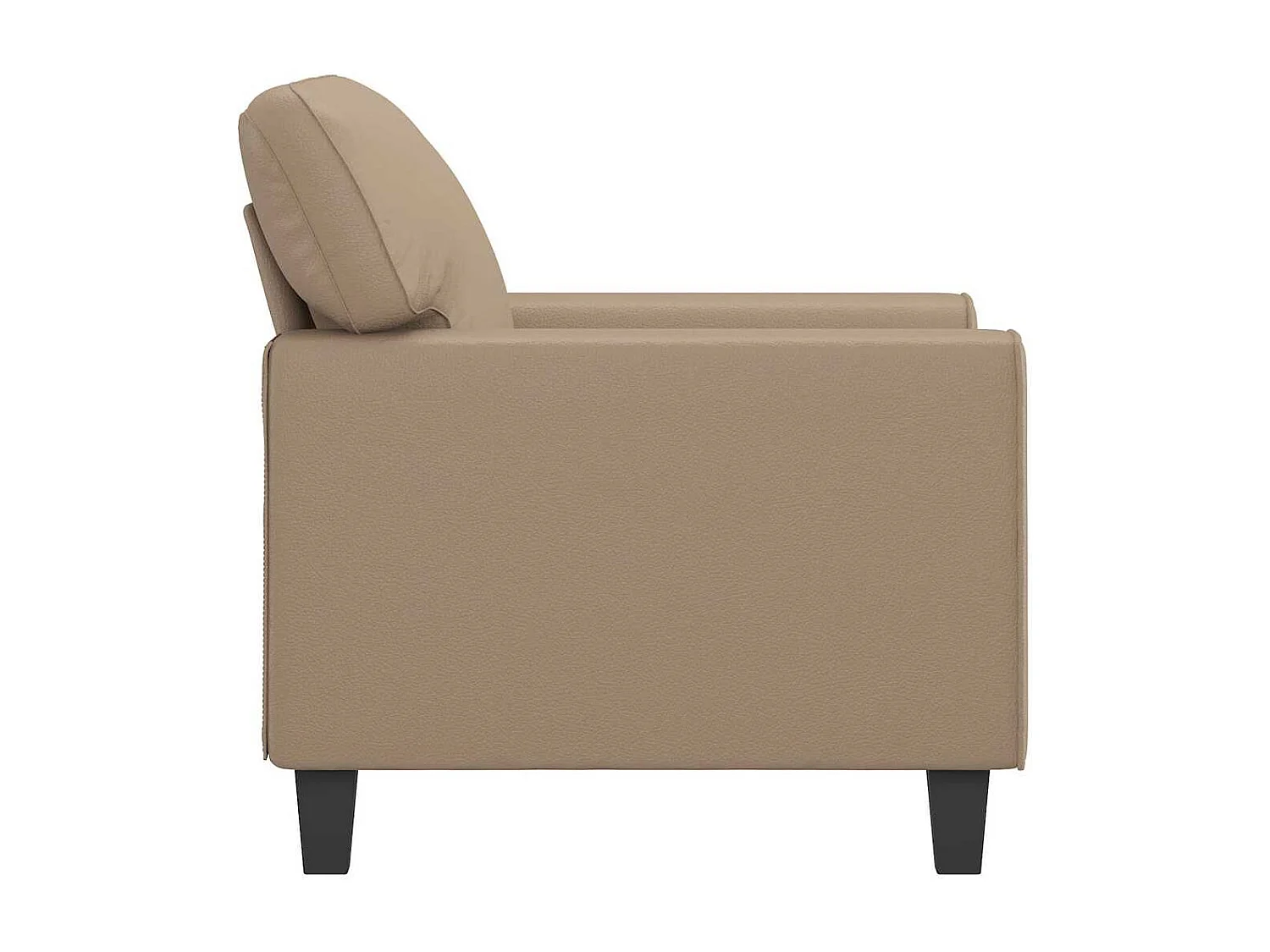 Fauteuil Cappuccino 60 cm Similicuir