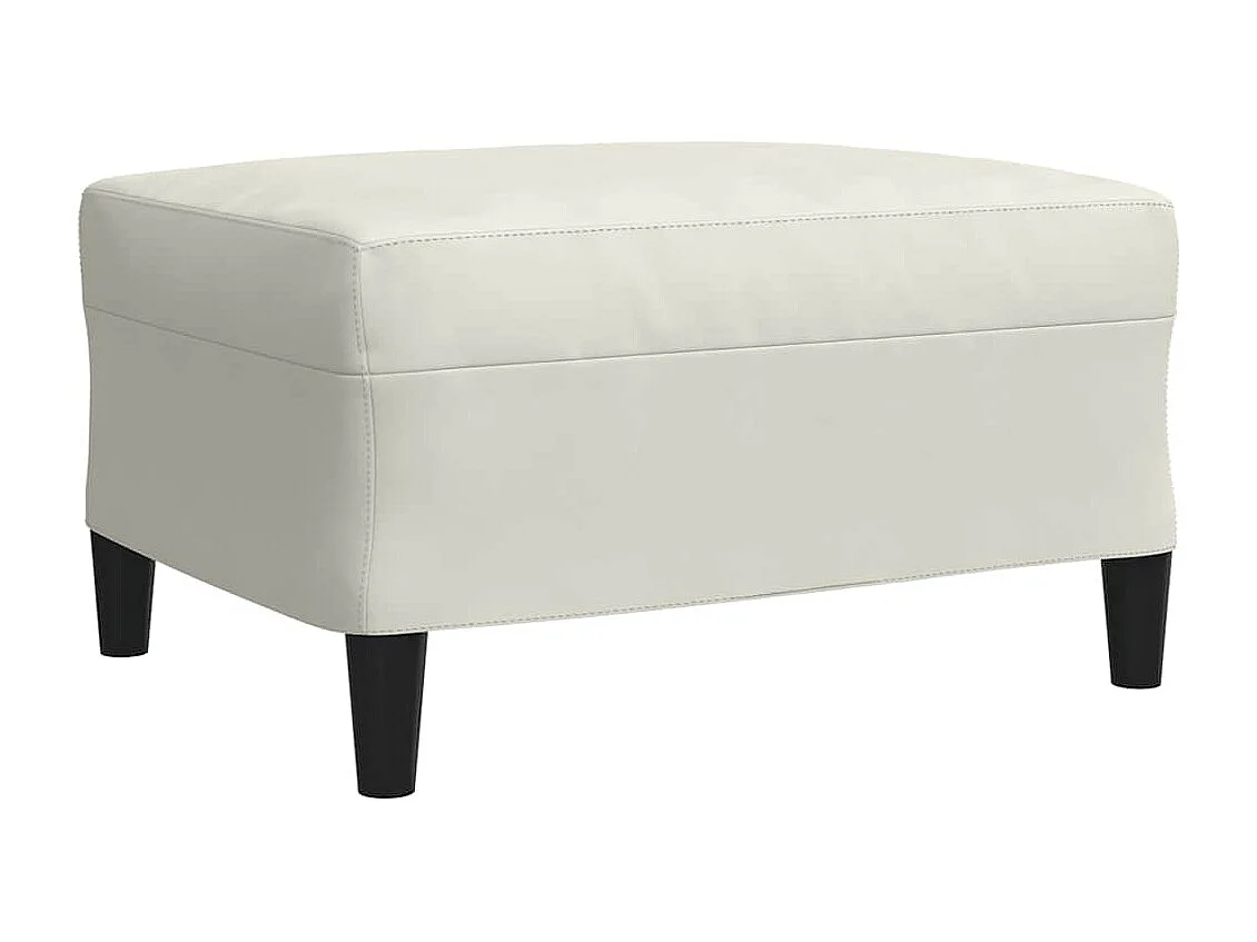 Ensemble de canapés 4 pcs avec coussins Crème Velours