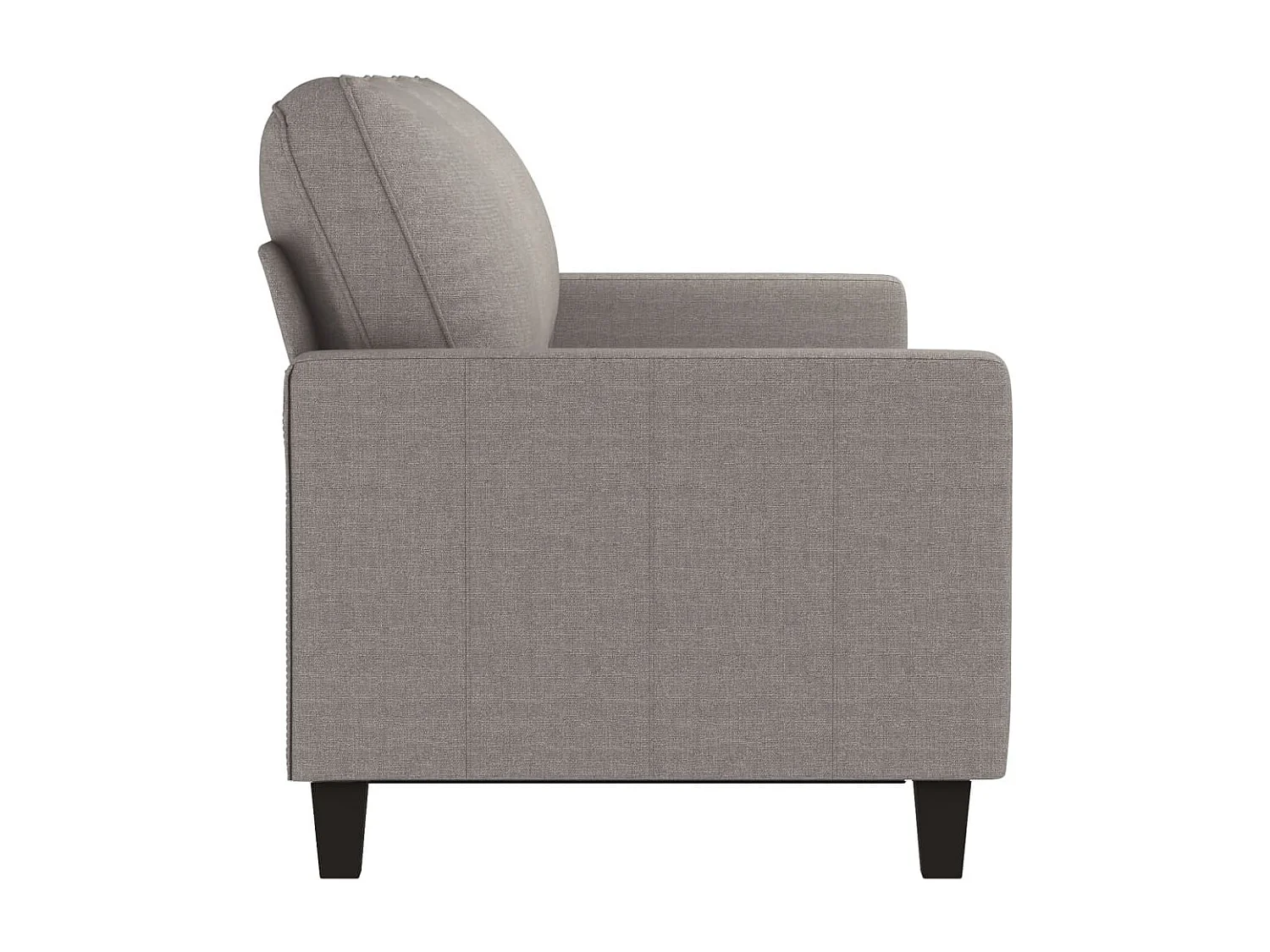 Kanapa 3-osobowa Taupe 180 cm Tkanina Nowoczesna Wygodna