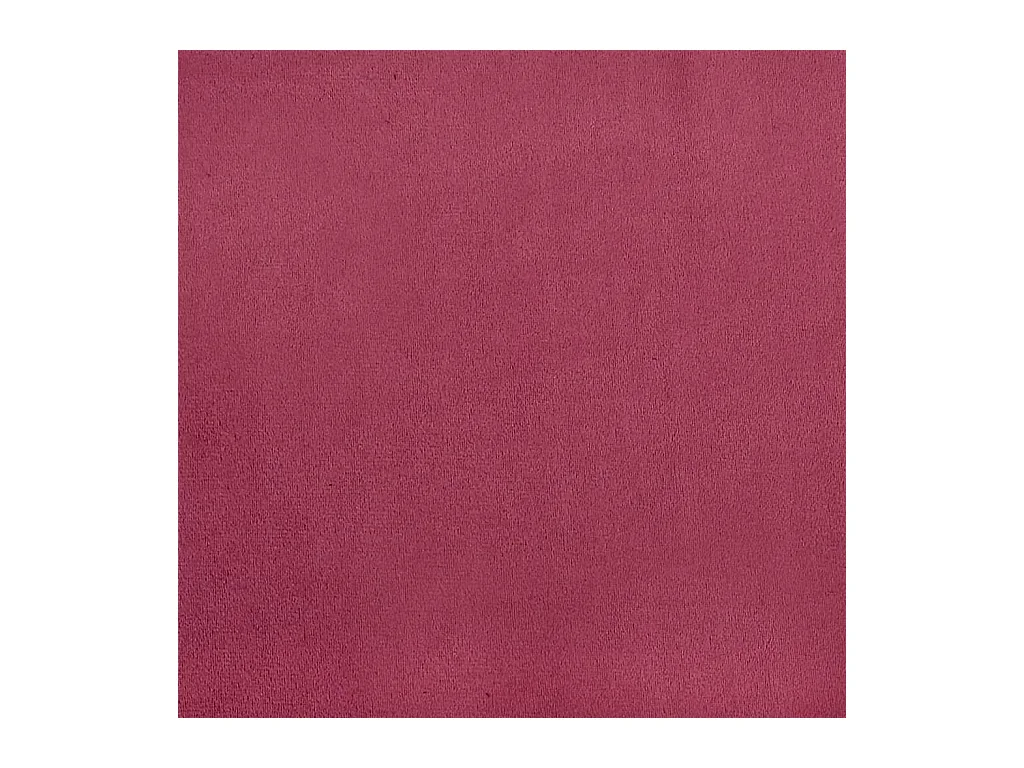 3-Sitzer-Sofa mit Zierkissen Weinrot 180 cm Samt