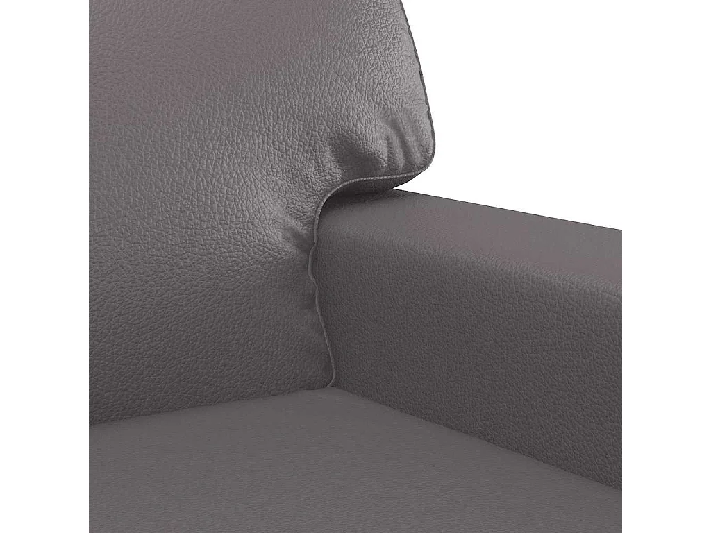 Poltrona Grigia 60 cm in Similpelle