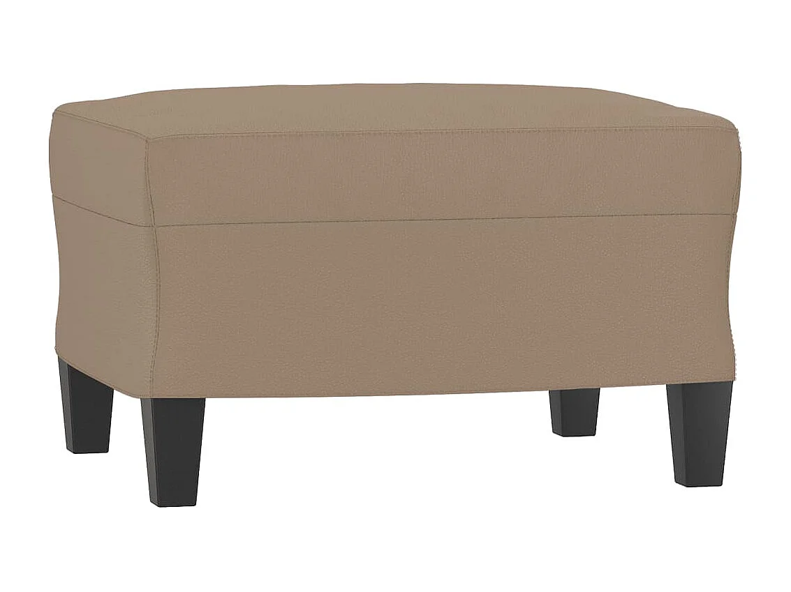 Ensemble de canapés 3 pcs avec coussins Cappuccino Similicuir