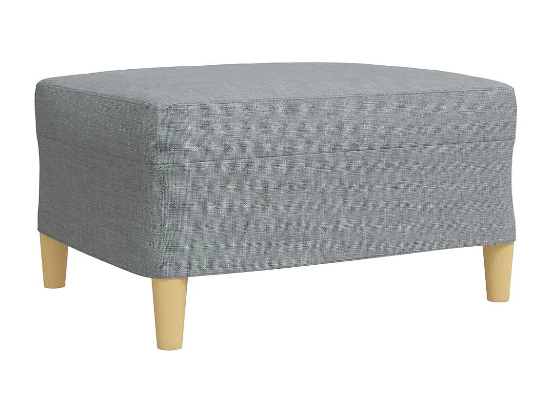 Ensemble de canapés 4 pcs repose-pied et coussins décoratifs