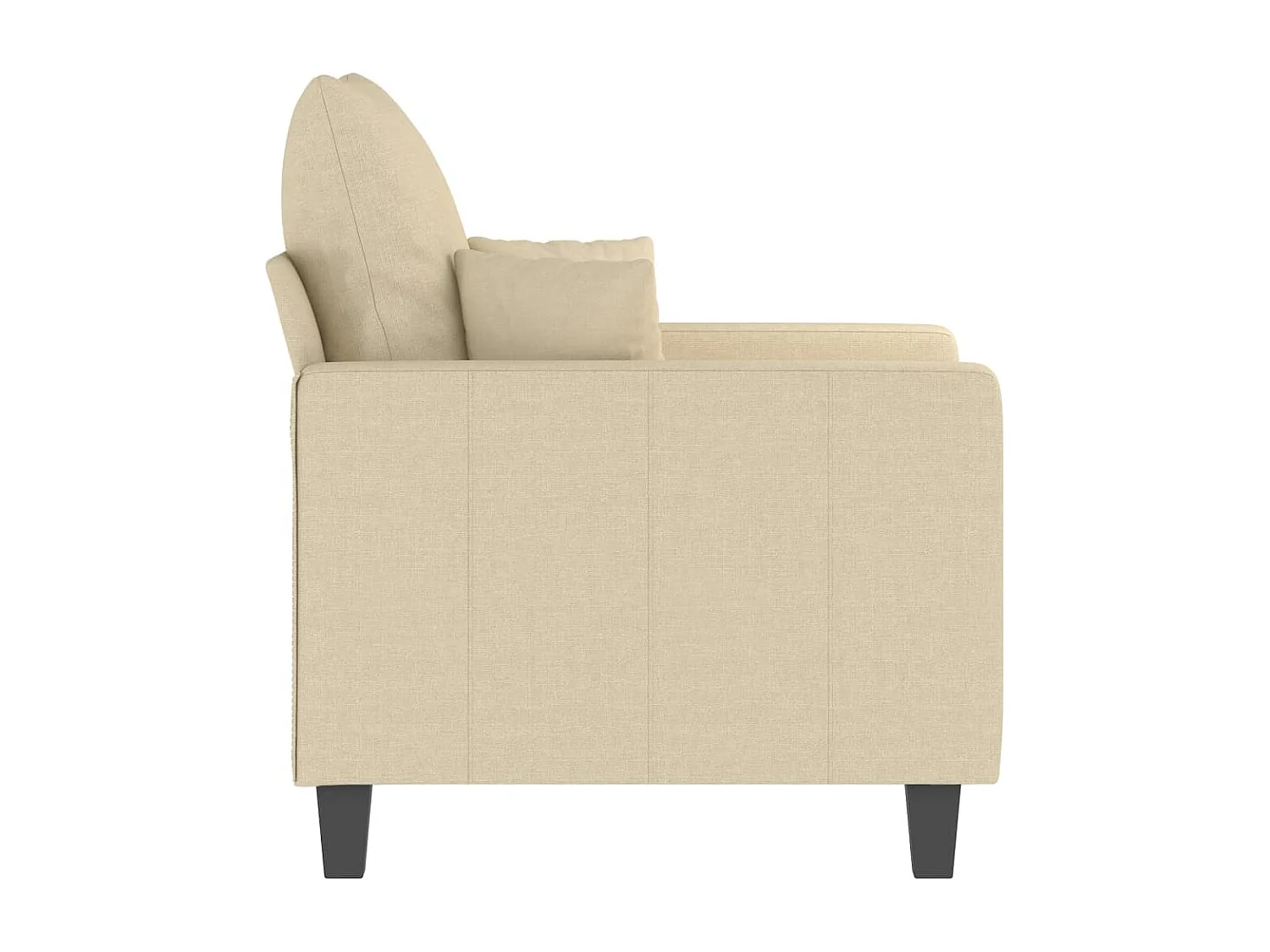 Poltrona Crema 60 cm in Tessuto